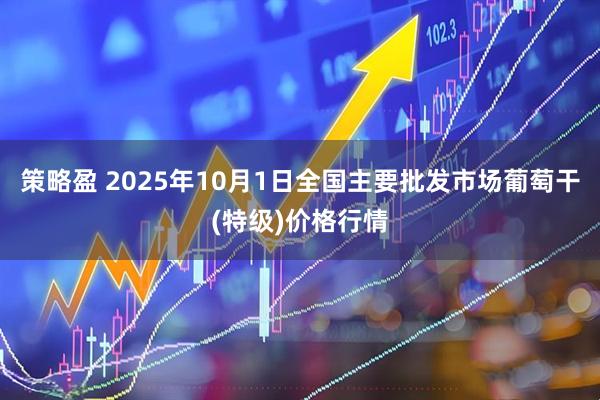 策略盈 2025年10月1日全国主要批发市场葡萄干(特级)价格行情